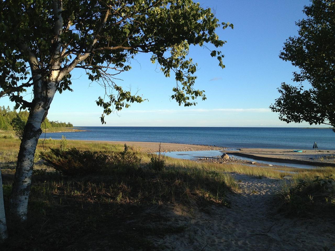 Image of the shores of Manitoulin Island 