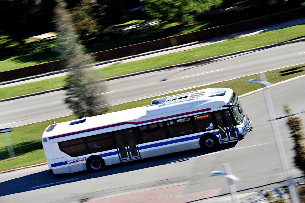 Image of Gas Tax Project Brampton Bus