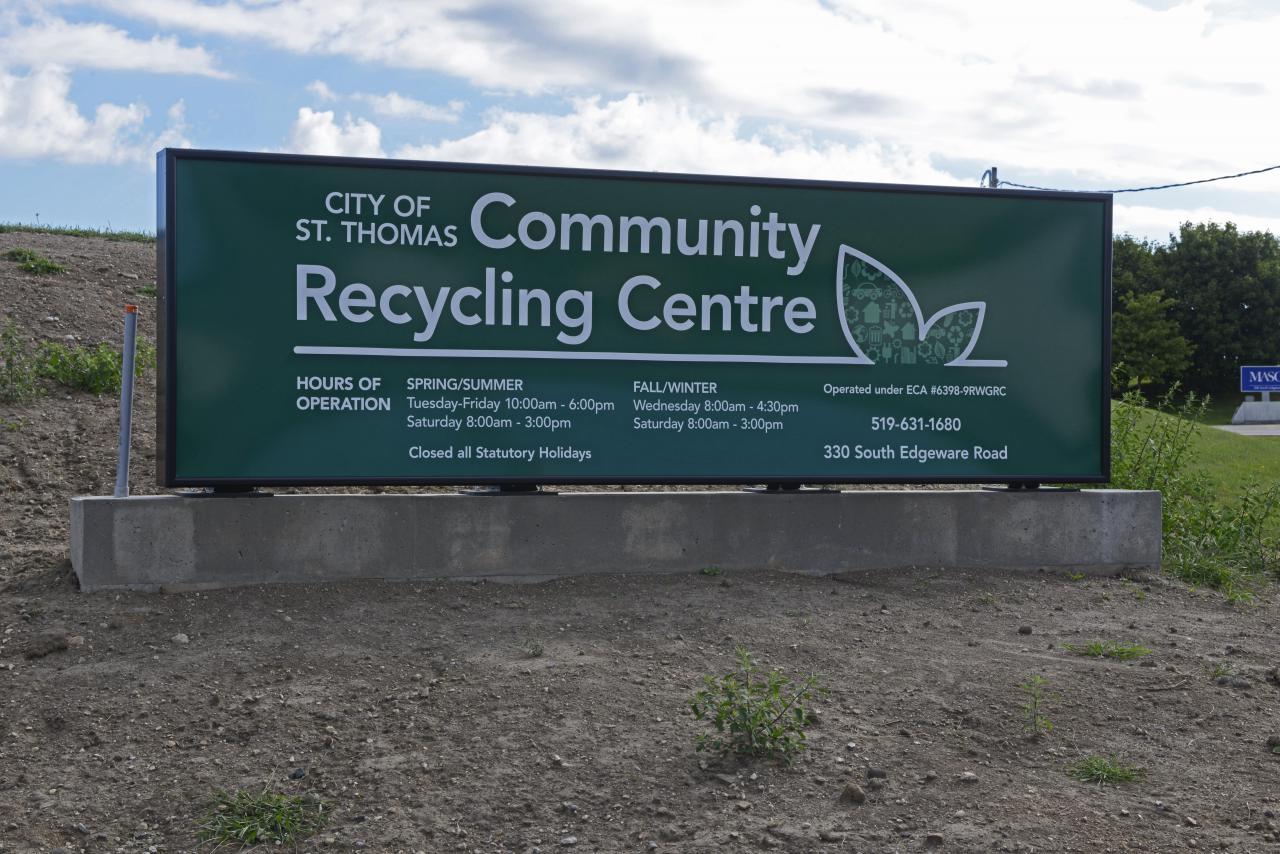 St Thomas Recycling Centre