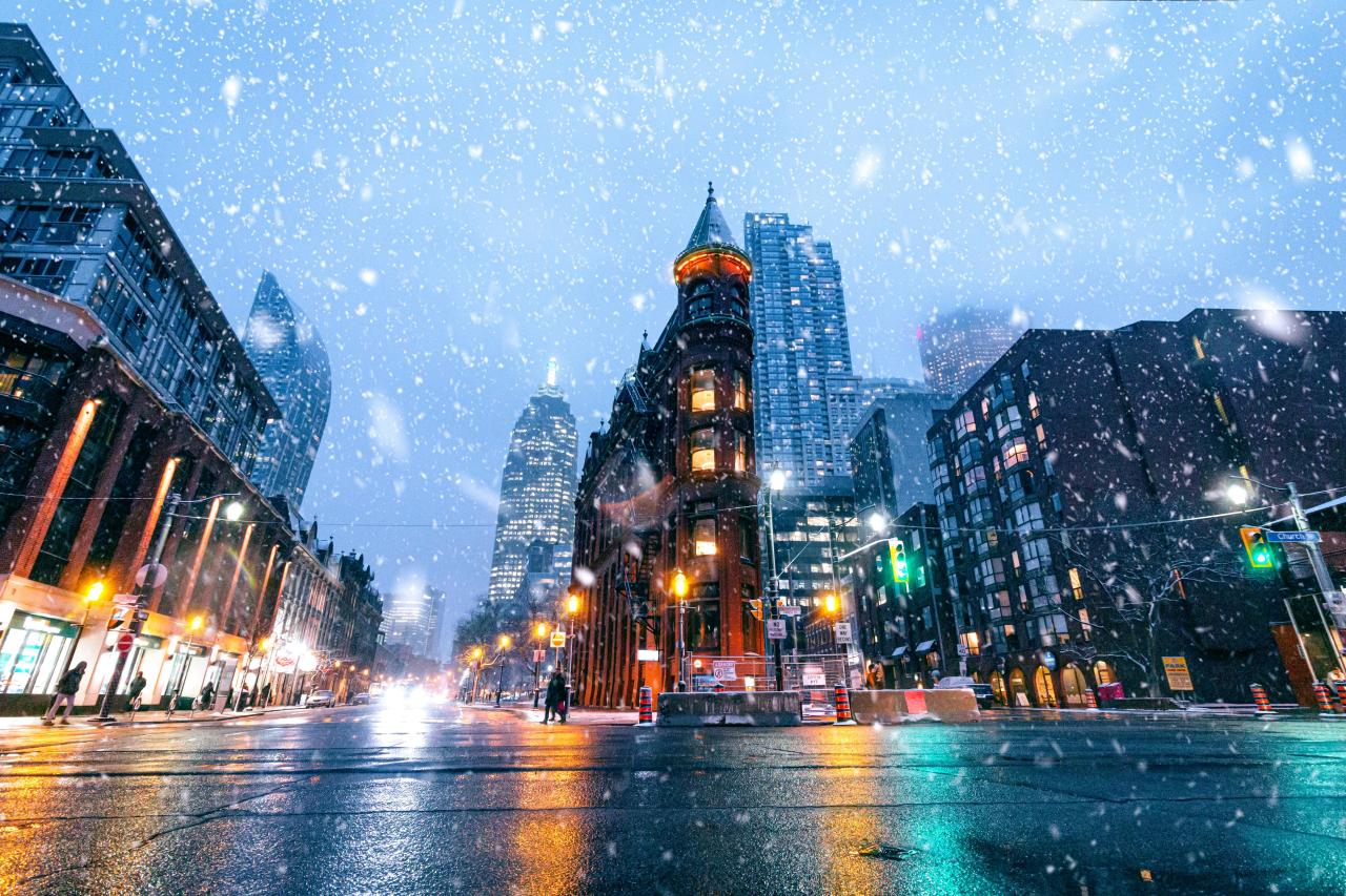 Image of Gooderham Building in Toronto Courtesy of Andre Furtado