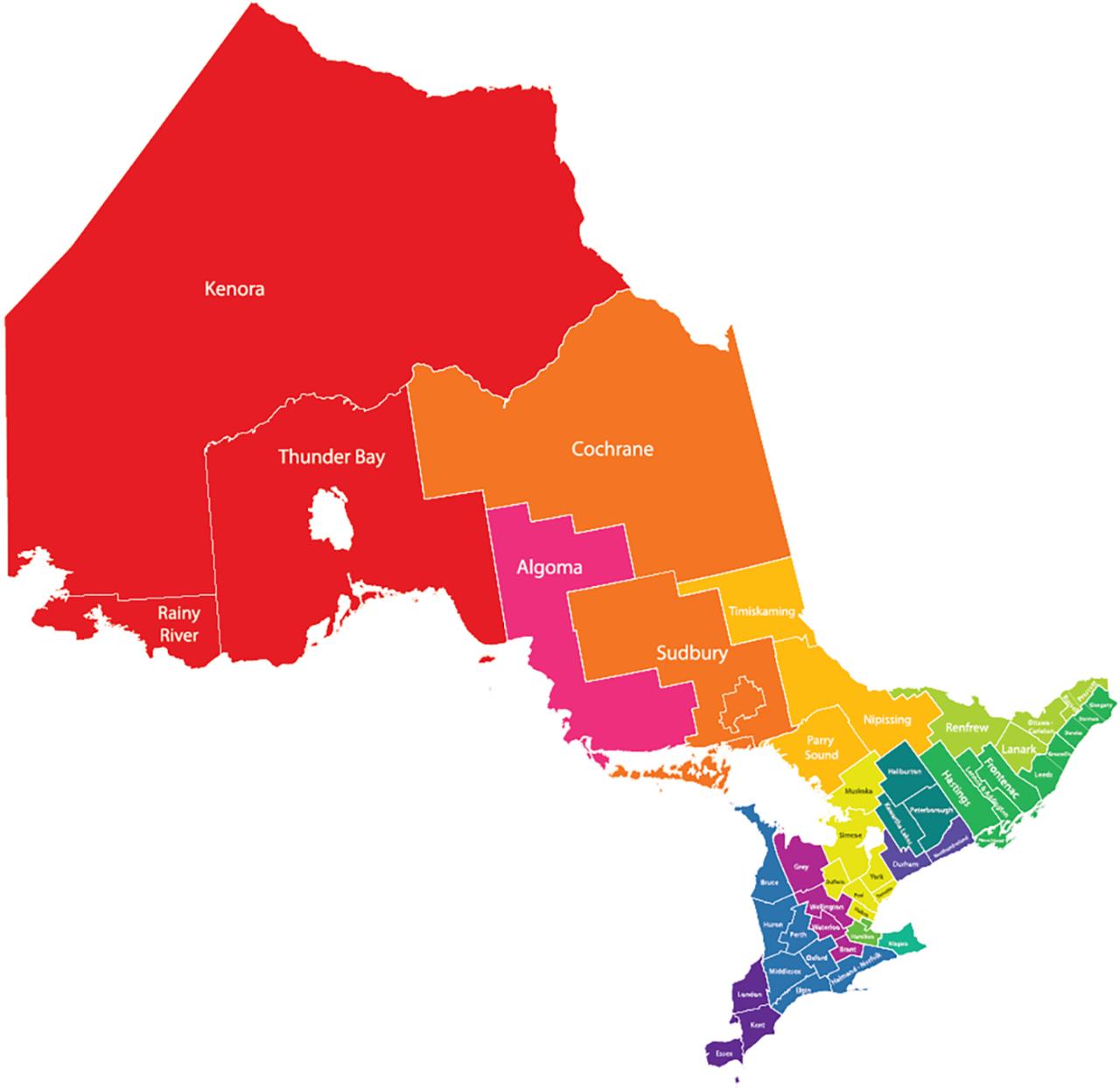 Ontario Map