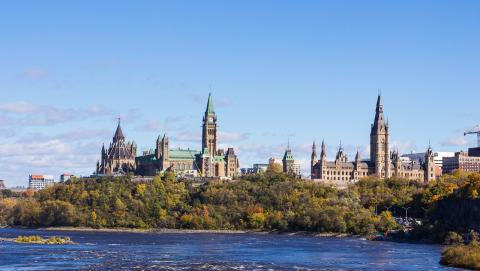 Image of Ottawa from the Canal courtesy of Pixabay